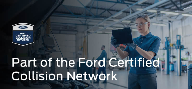 Part of the Ford Certified Collision Network