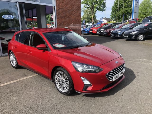 2021 (70) Ford Focus Titanium X 5 Door 1.0L EcoBoost Hybrid 155PS FWD 6 Speed Manual