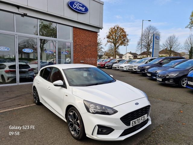2021 (70) Ford Focus ST-Line X 5 Door 1.0L EcoBoost Hybrid 125PS FWD 6 Speed Manual