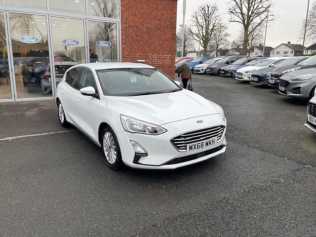 2018 (68) Ford Focus 1.0T EcoBoost Titanium Hatchback 5dr Petrol Manual Euro 6 (s/s) (125 ps)