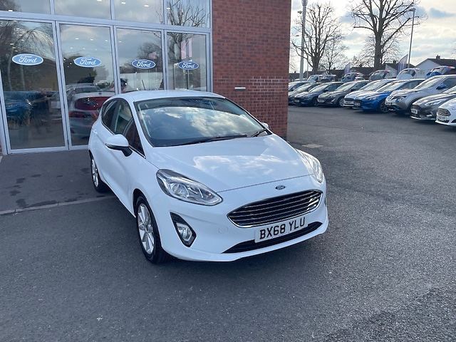 2018 (68) Ford Fiesta 1.0T EcoBoost GPF Titanium Hatchback 5dr Petrol Manual Euro 6 (s/s) (100 ps)
