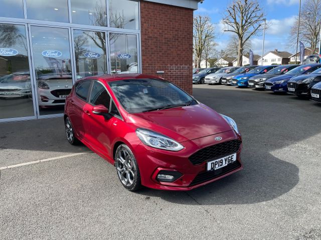 2019 (19) Ford Fiesta 1.0T EcoBoost GPF ST-Line Hatchback 5dr Petrol Automatic Euro 6 (s/s) (100 ps)