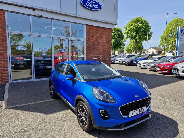 2022 (71) Ford Puma Titanium 5 Door 1.0L EcoBoost 155PS mHEV FWD 6 Speed Manual