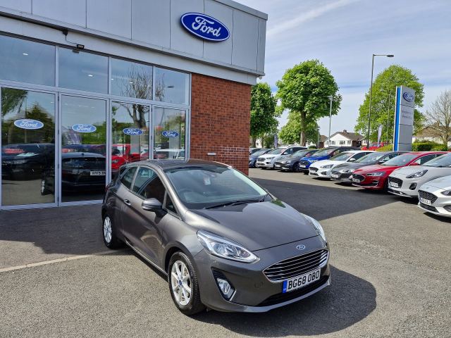 2018 (68) Ford Fiesta 1.0T EcoBoost GPF Zetec Hatchback 3dr Petrol Auto Euro 6 (s/s) (100 ps)