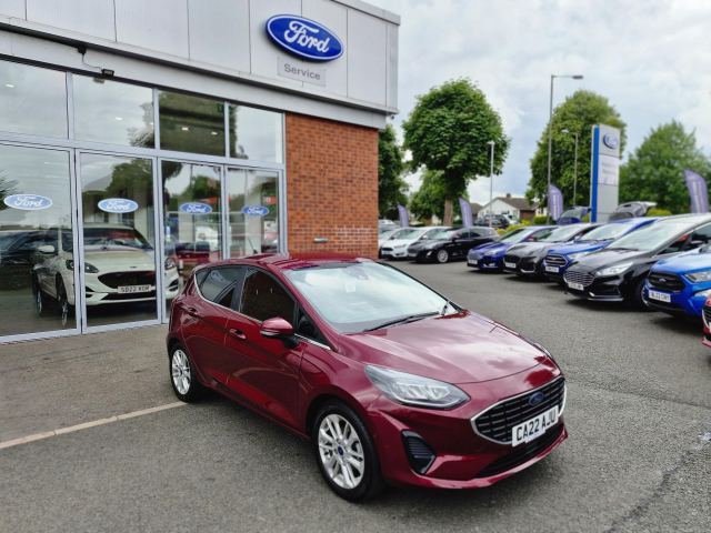 2022 (22) Ford Fiesta Titanium 5 door 1.0L EcoBoost 125PS MHEV FWD 7-Speed Powershift Automatic